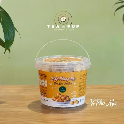 Hình ảnh Bắp Rang Bơ xô xách tay vị Phô Mai 