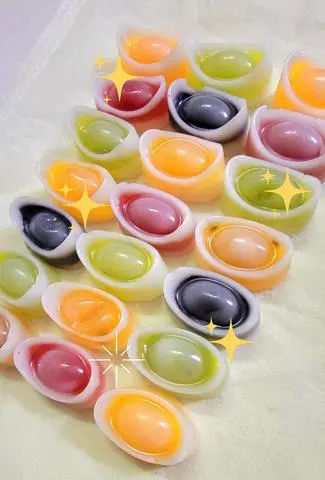 Hình ảnh Kẹo sáp hình thỏi vàng 5 viên