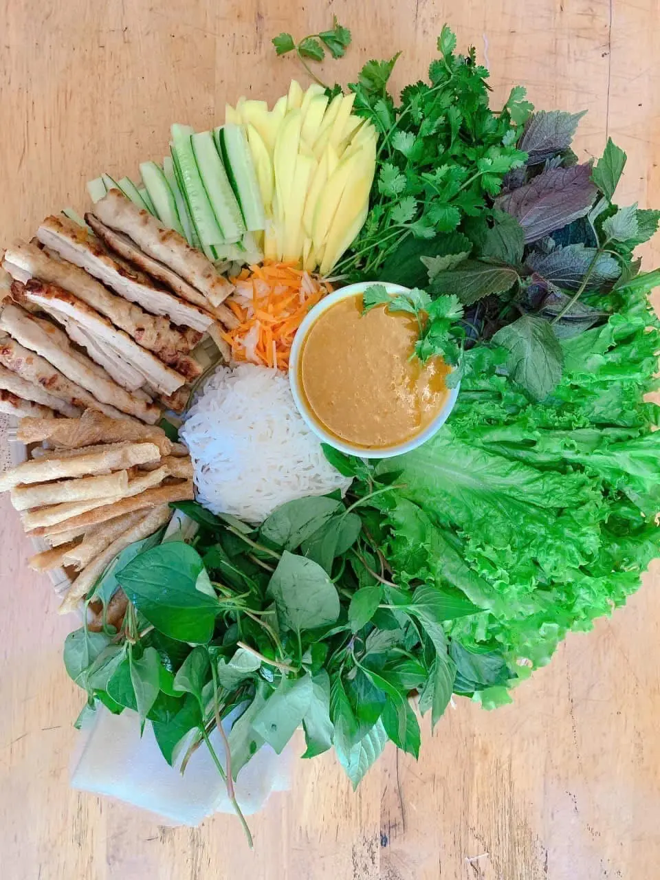 Hình ảnh COMBO phần nem nướng 2 người ăn 