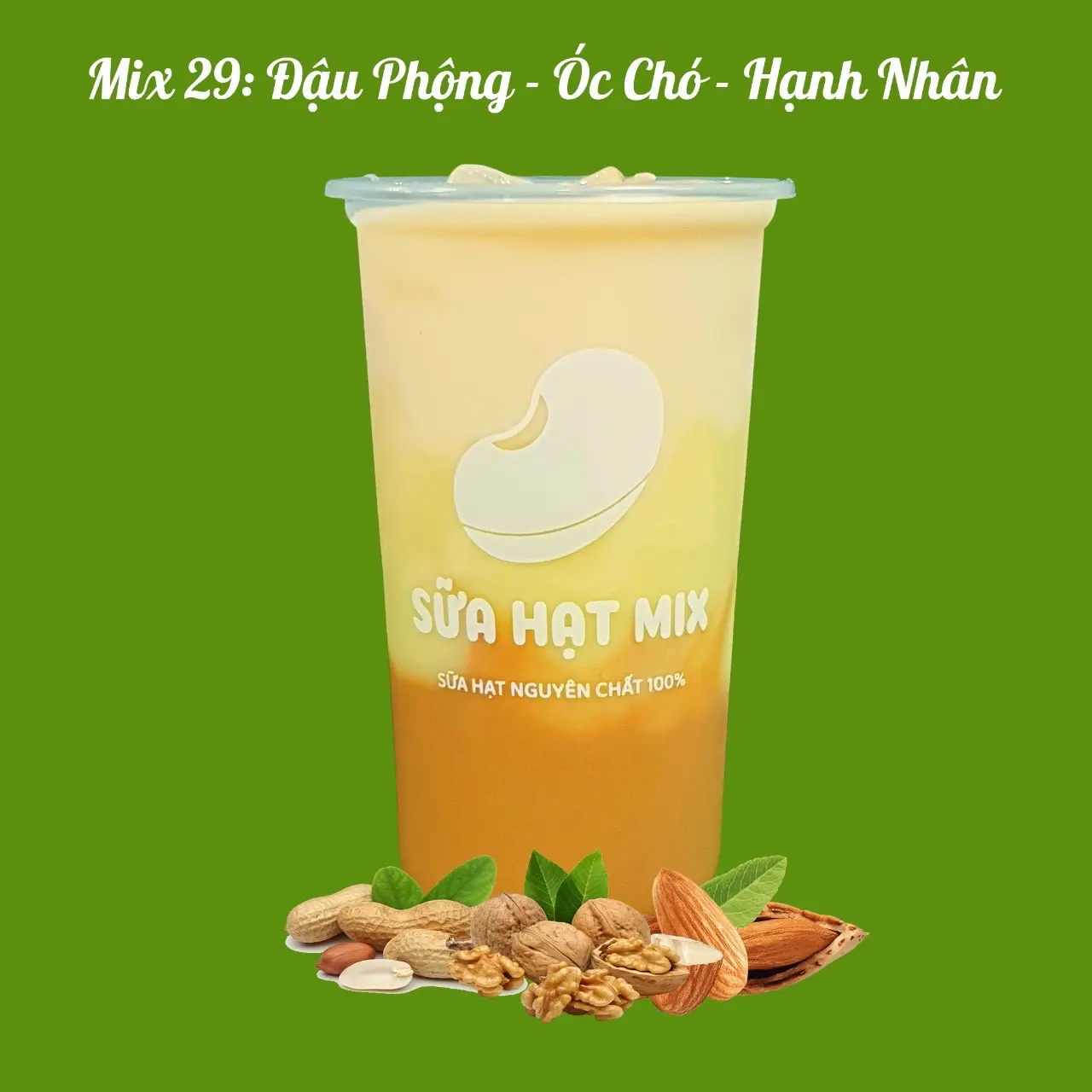 Hình ảnh Mix 29: Đậu Phộng - Óc Chó - Hạnh Nhân 