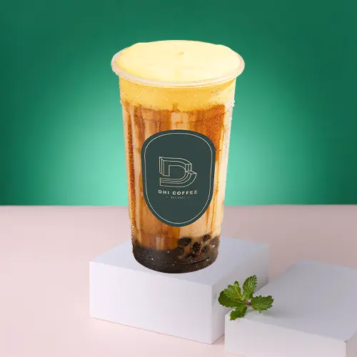Hình ảnh Sữa tươi kem trứng đường đen - Dhi ( L )
