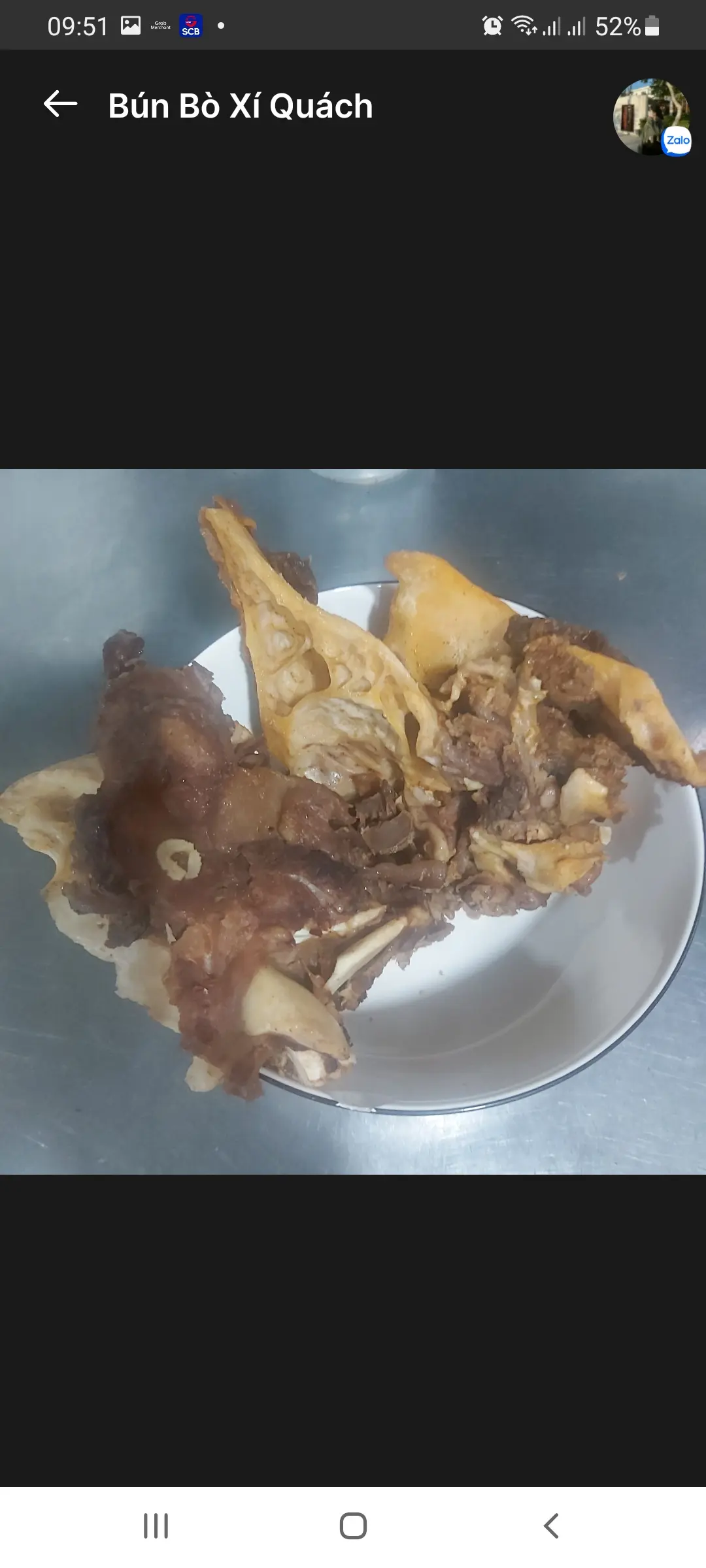 Hình ảnh bún bò XÍ QUÁCH