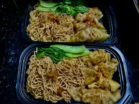 Hình ảnh Mì Sủi Cảo Sốt Dầu Hào 