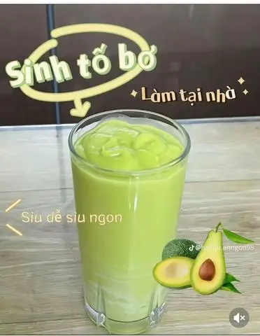Hình ảnh Sinh Tố Bơ