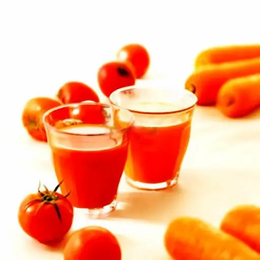 Hình ảnh Cà chua - Cà rốt ép - Ly nhỏ
