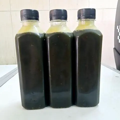 Hình ảnh Rau Má Chai lớn Nữa Lít (500ml)