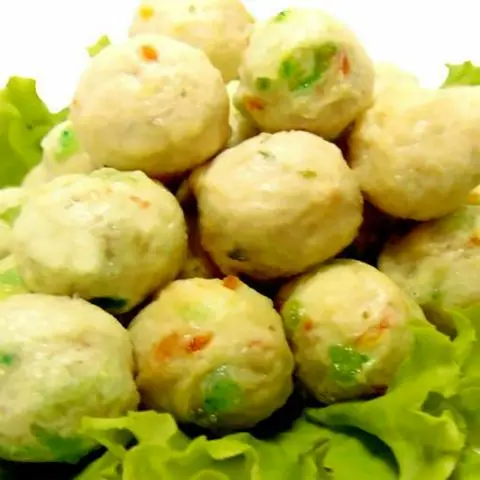 Hình ảnh Cá viên rau củ