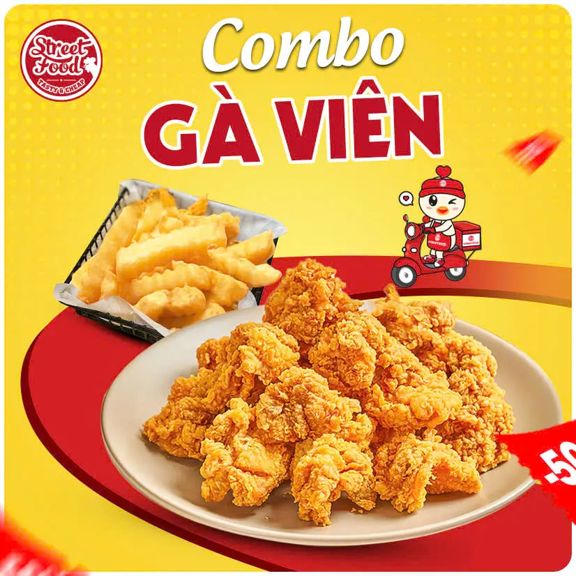 Hình ảnh Combo Gà Viên Phô Mai 1