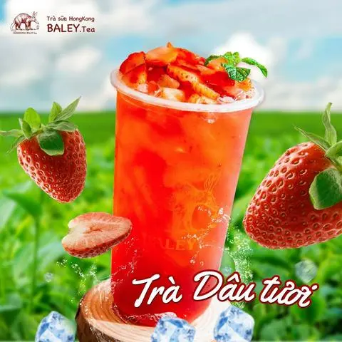Hình ảnh Trà Dâu Tươi