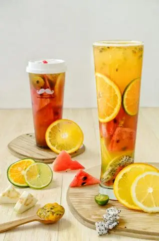 Hình ảnh Trà Trái Cây Nhiệt Đới