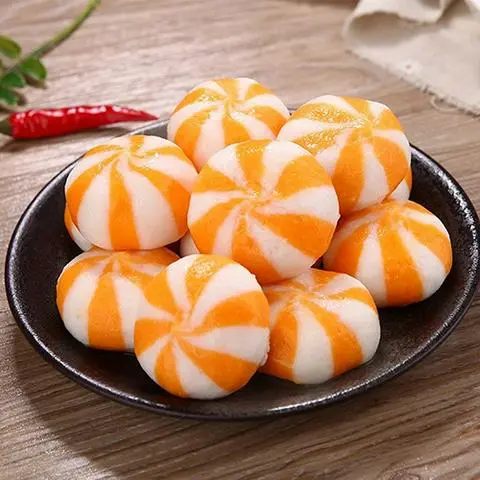 Hình ảnh bánh bao nhân trứng cá