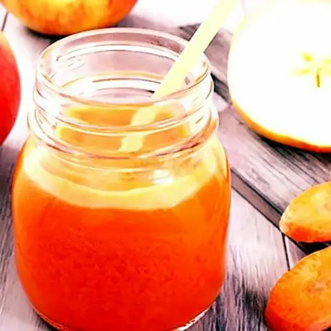 Hình ảnh Táo - Cà rốt ép - Ly nhỏ
