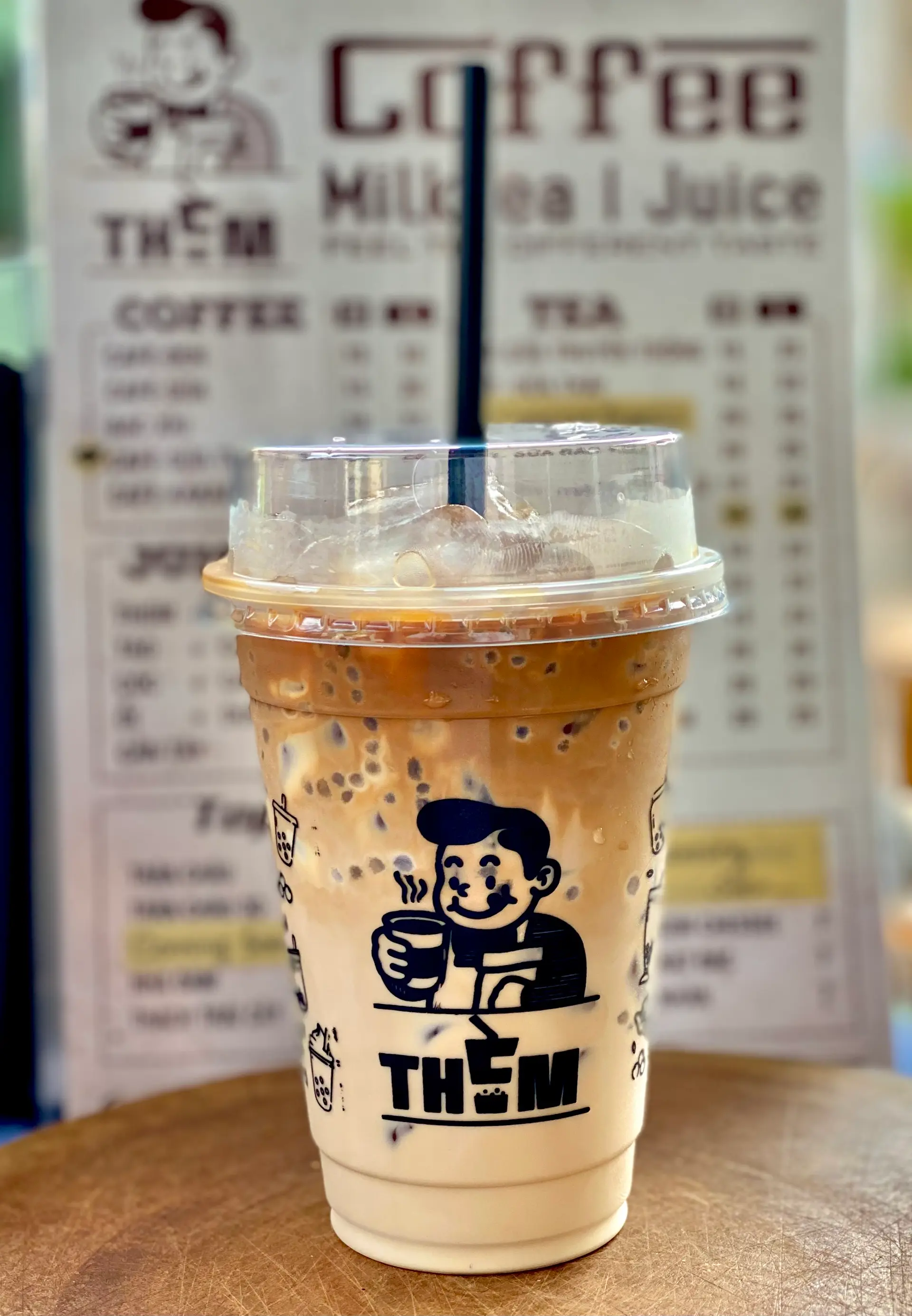 Hình ảnh Cà Phê Sữa Tươi Sương Sáo