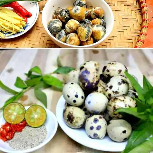 Hình ảnh Trứng Cút Lộn Luộc x 10 quả