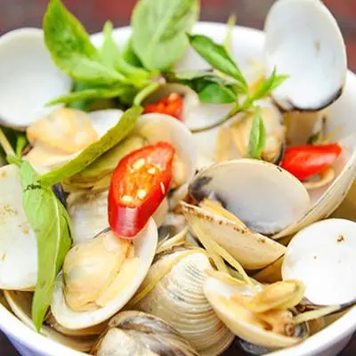 Hình ảnh Nghêu hấp sả