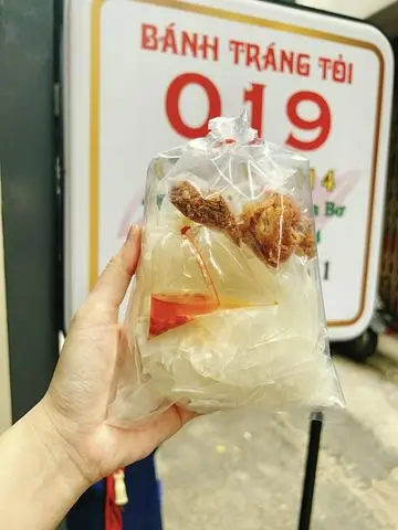 Hình ảnh Bánh Tráng Muối Nhuyễn HÀNH PHI ( không trộn )