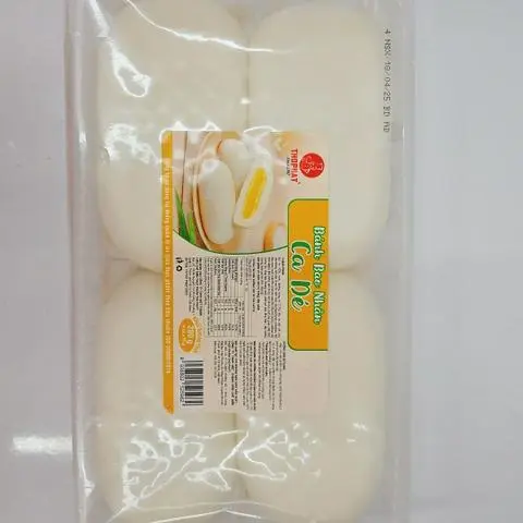 Hình ảnh Bánh bao ca dé chưa hấp (gói 4 cái)