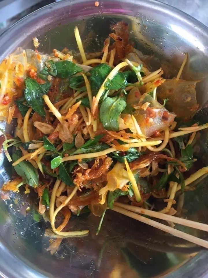 Hình ảnh Bánh tráng trộn lớn