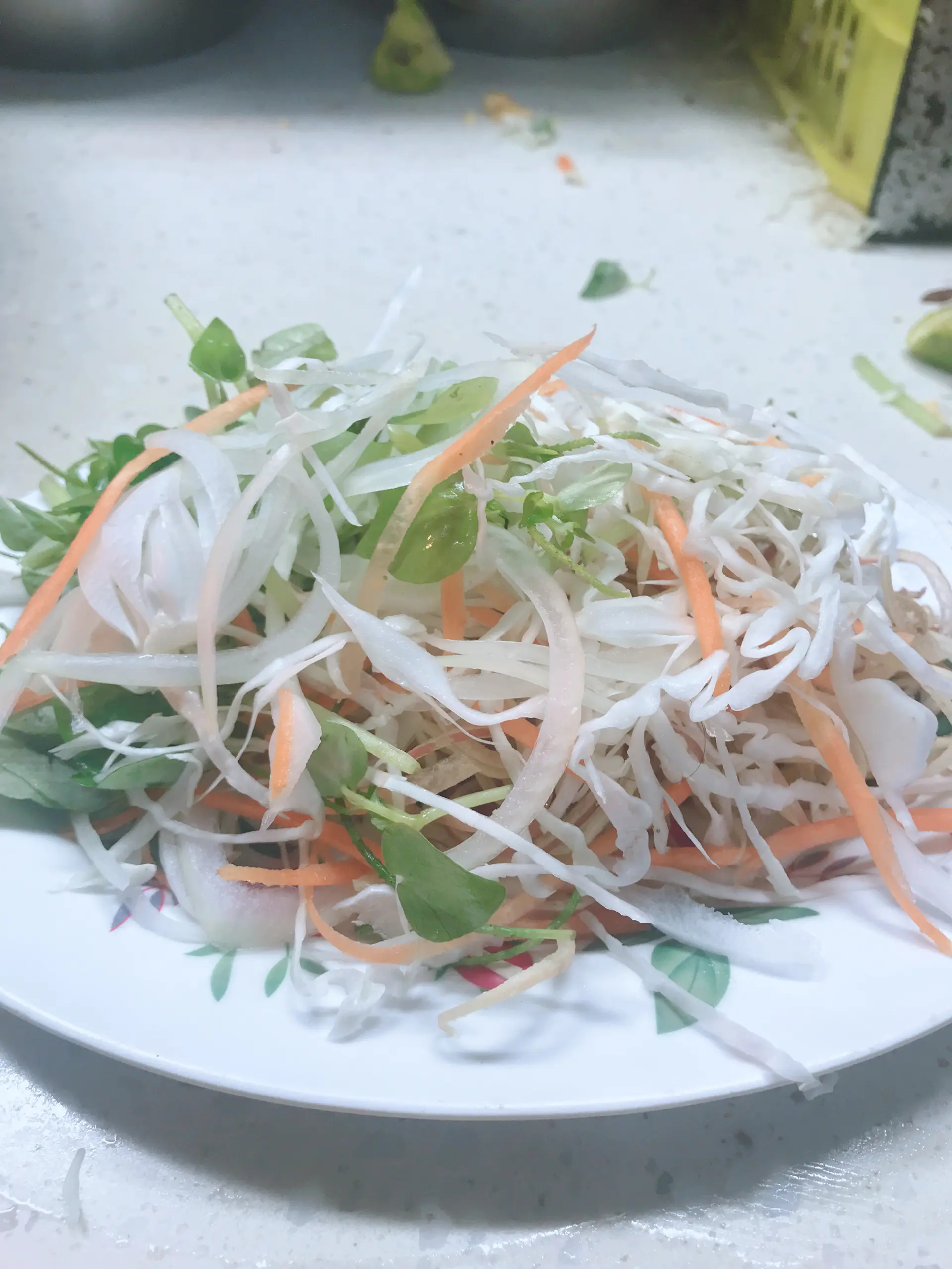 Hình ảnh gỏi rau thêm 