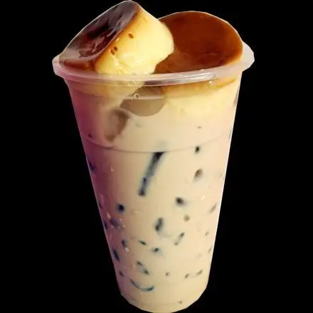 Hình ảnh Trà sữa bánh flan