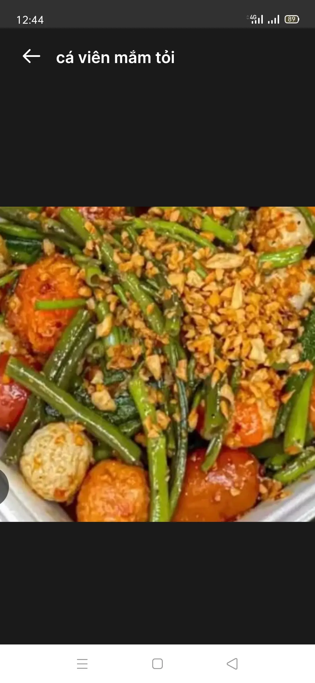 Hình ảnh cá viên mắm tỏi