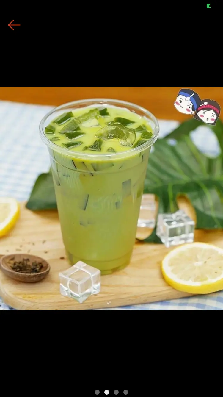 Hình ảnh Trà sữa Thái Xanh
