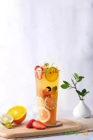 Hình ảnh Trà trái cây nhiệt đới