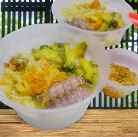 Hình ảnh Cháo Hải Sản (ST25) + Tặng Sốt Mắm Hành Phi