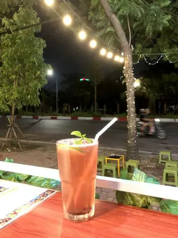 Hình ảnh trà chanh hương dâu
