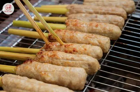 Hình ảnh Nem lụi bọc sả