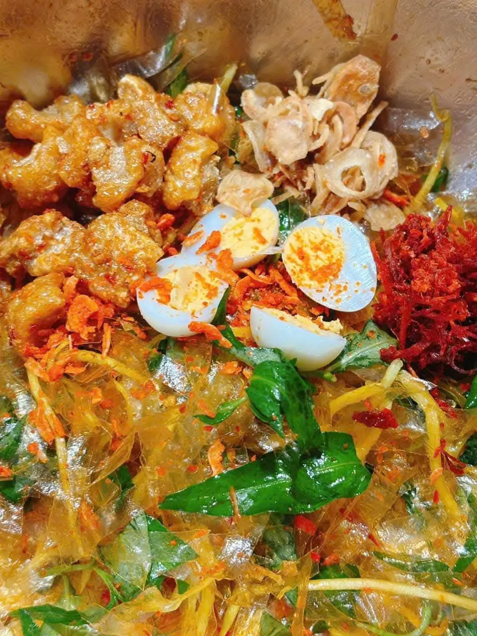 Hình ảnh BÁNH TRÁNG TRỘN ( KHÁCH TỰ TRỘN) 