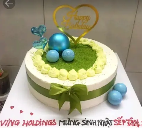 Hình ảnh Bánh Kem Bắp quả châu bột yum 20cm