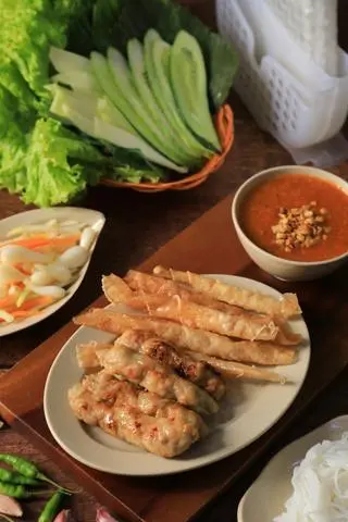 Hình ảnh Nem nướng - phần 1 người