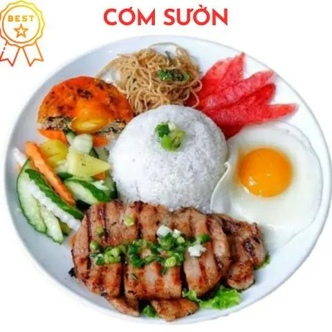 Hình ảnh Cơm Tấm Sườn nướng