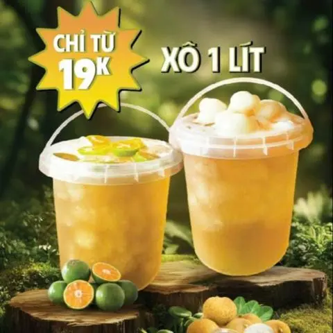 Hình ảnh Trà lài tắc xô 1 lít