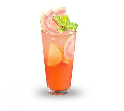 Hình ảnh Trà Ổi + Miếng Ổi 700ml