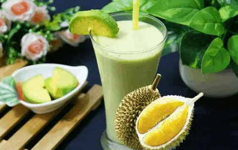 Hình ảnh Sinh tố bơ - sầu riêng