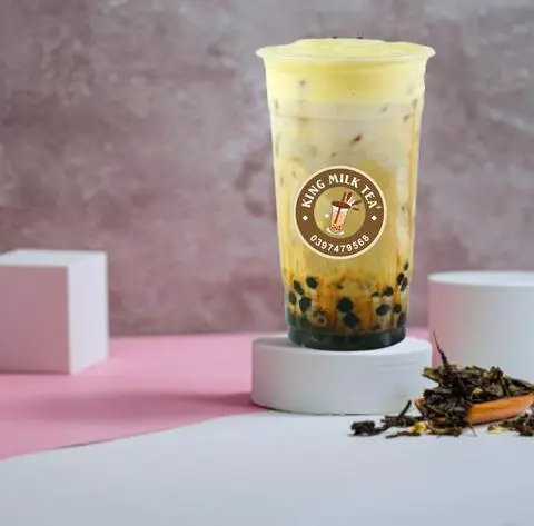 Hình ảnh Sữa Tươi Trân Châu Đường Đen Kem Trứng