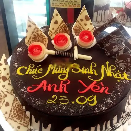 Hình ảnh Bánh Kem Sô Cô La Size 25cm