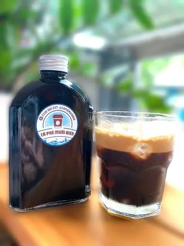 Hình ảnh CHAI Cà Phê Đen Đá 250ml