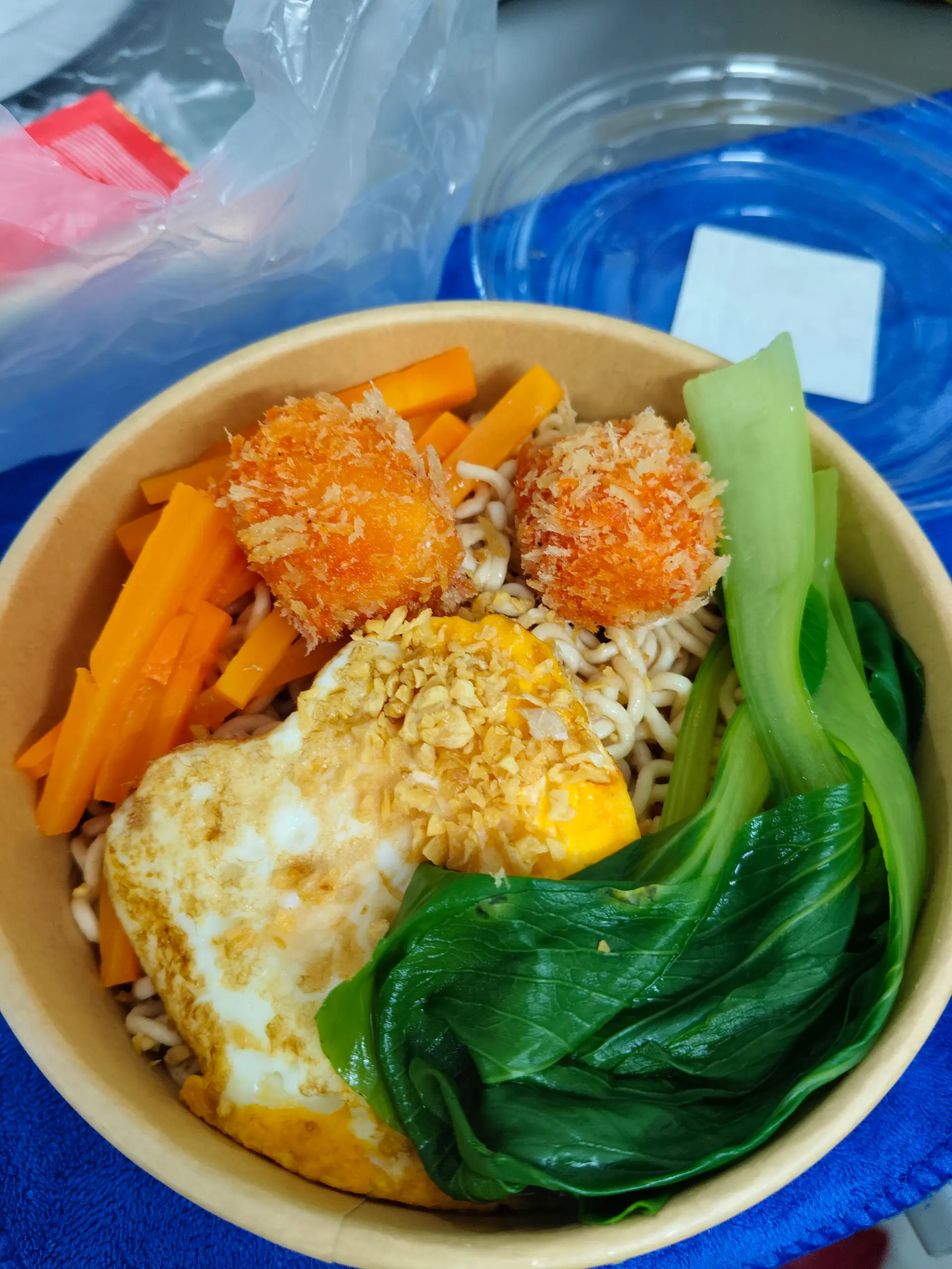 Hình ảnh Mì Trộn Trứng Hải sản pho mai 