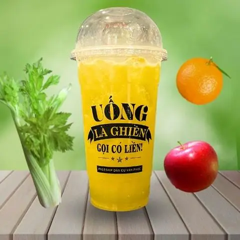 Hình ảnh Nước ép Táo+ Cam+ Cần tây