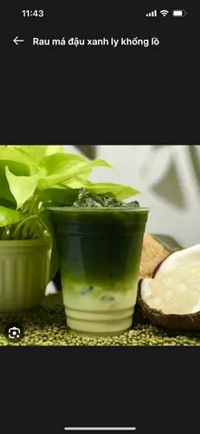 Hình ảnh Rau má Đậu xanh