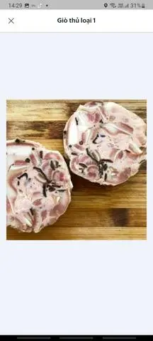 Hình ảnh giò thủ loại 1 (200g)