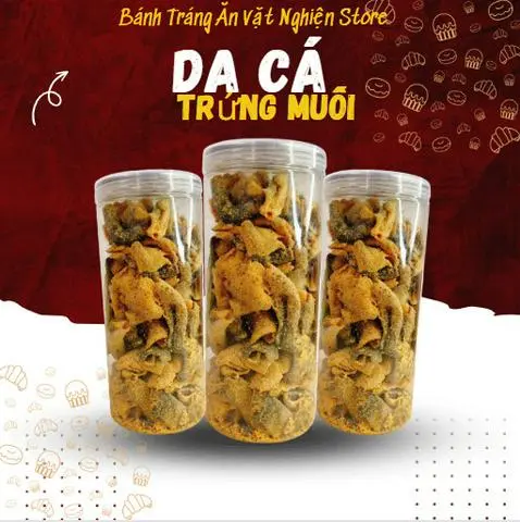 Hình ảnh Da cá trứng muối