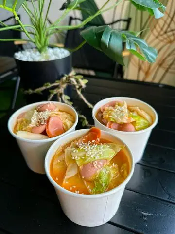 Hình ảnh Tokbokki mix sốt cay