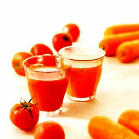 Hình ảnh Cà chua - Cà rốt ép - Ly lớn