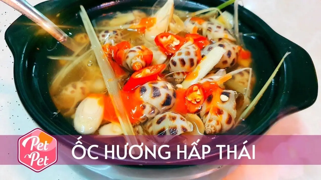 Hình ảnh Ốc hương hấp thái