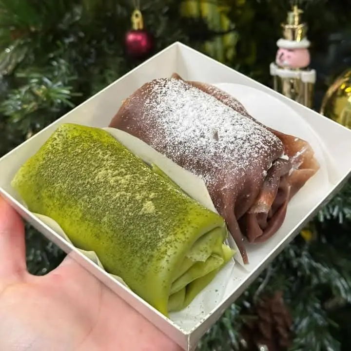 Hình ảnh Combo 2 bánh crepe pudding