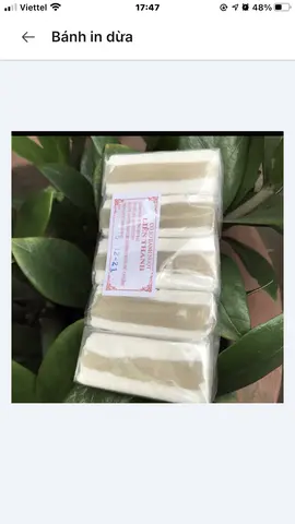 Hình ảnh  Bánh in dừa